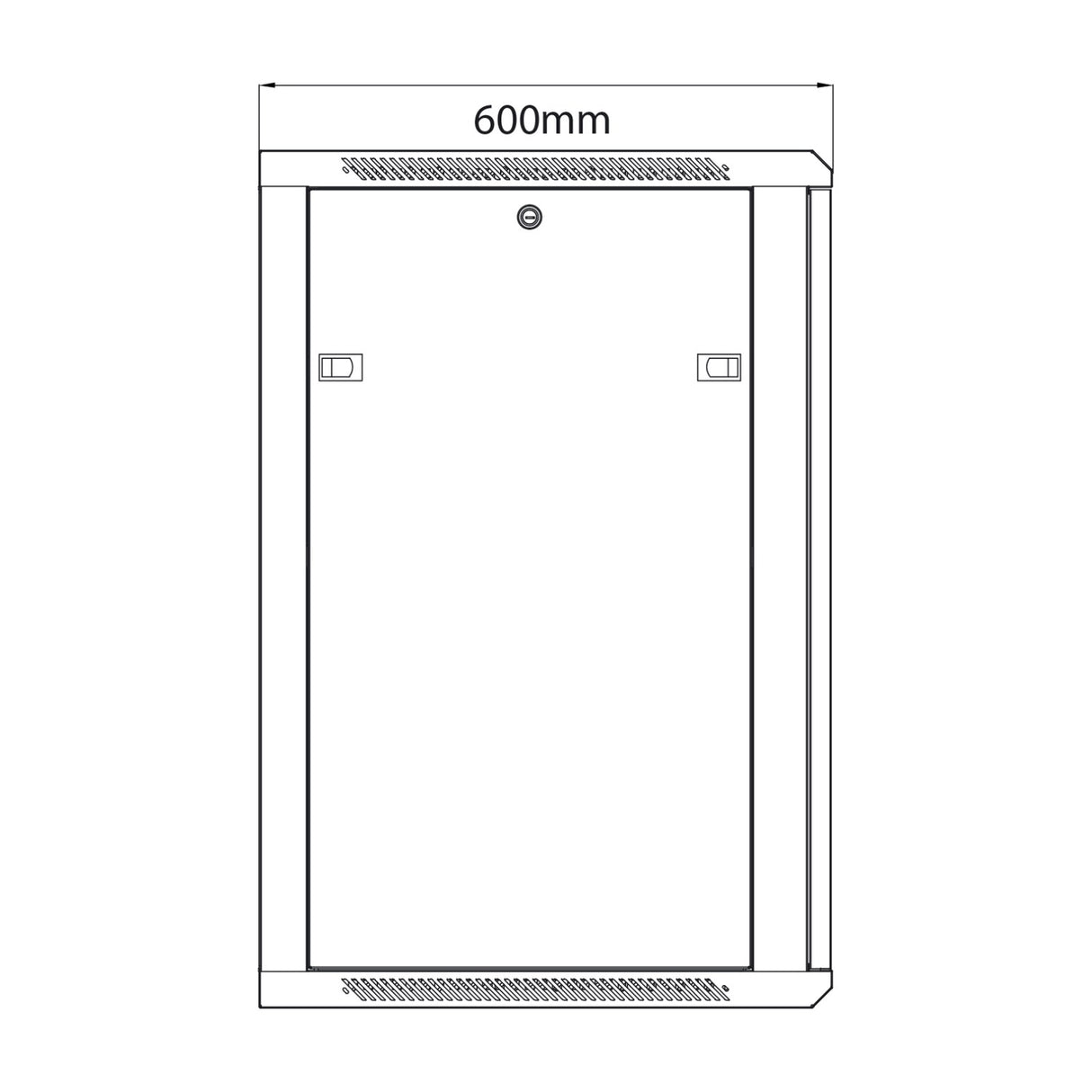 Adastra RC18U600 18U 600mm Steel Rack Cabinet