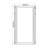 Adastra RC22U600 22U 600mm Deep 19" Rack Cabinet