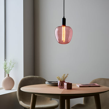 2.8W E27 LED Filament Bulb - Pink, Warm White