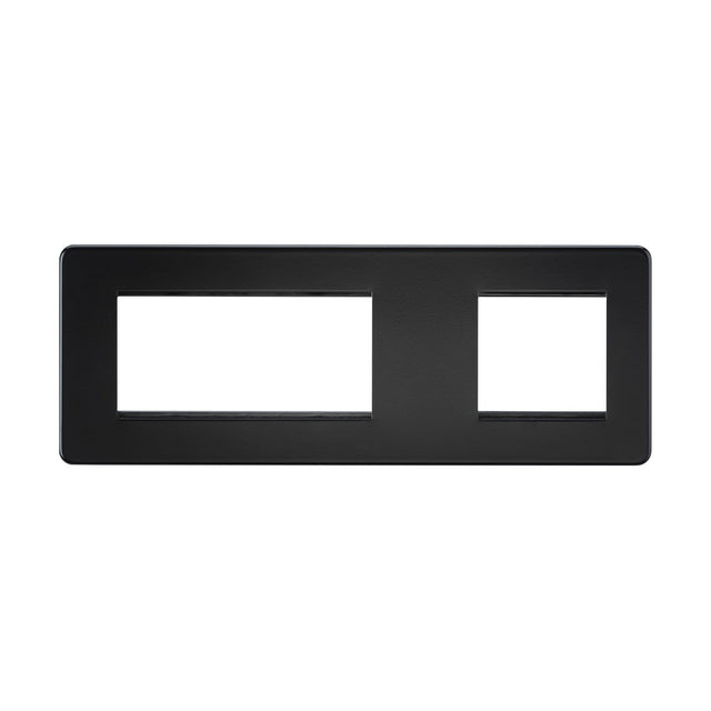 6G Modular Faceplate (2G + 4G) - Matt Black