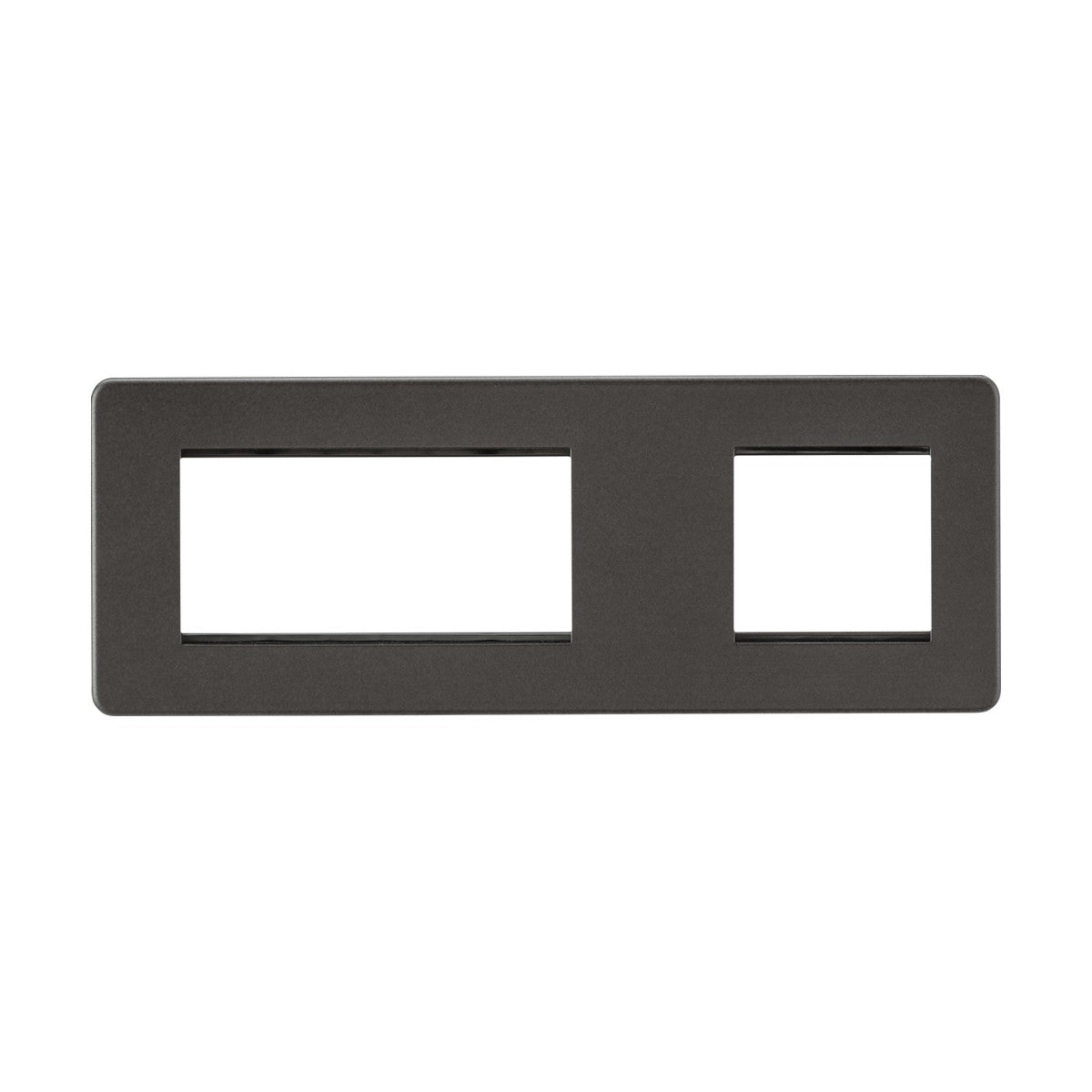 6G Modular Faceplate (2G + 4G) - Smoked Bronze
