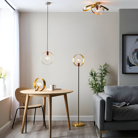 Brenmere Pendant Light - Brass, Copper & Nickel