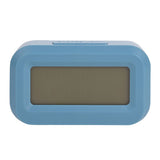 Brights Plastic Travel LED Alarm Clock with Snooze - Blue