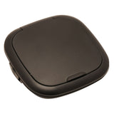 Folding Digital Travel Alarm Clock with Backlight - Black