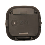 Folding Digital Travel Alarm Clock with Backlight - Black