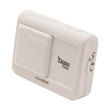 Digital Vibration Alarm Clock with Sliding Cover - White