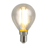 Golf Ball 4W E14 LED Bulb – Clear