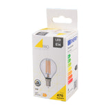 Golf Ball 4W E14 LED Bulb – Clear