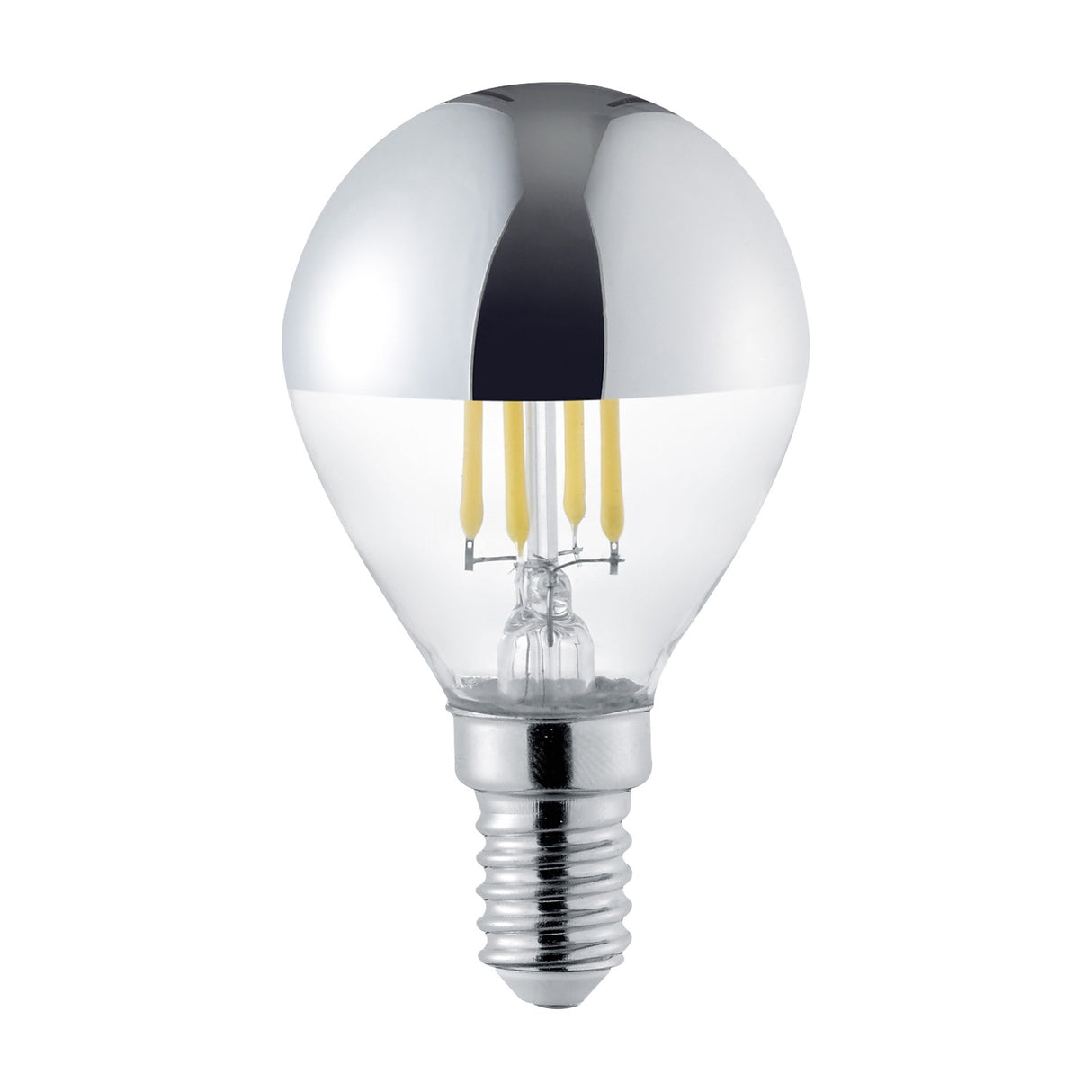 Golf Ball 2800K E14 LED Bulb – Chrome