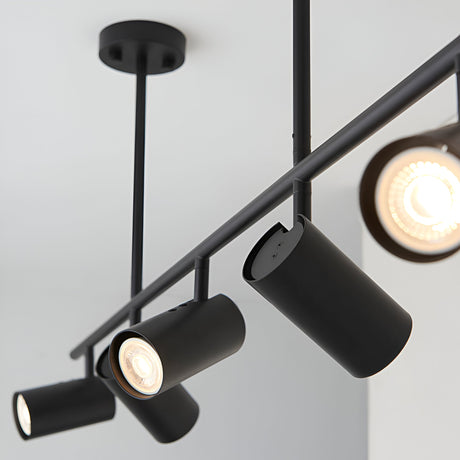 Calder 5 Light Spotlight Bar - Matt Black
