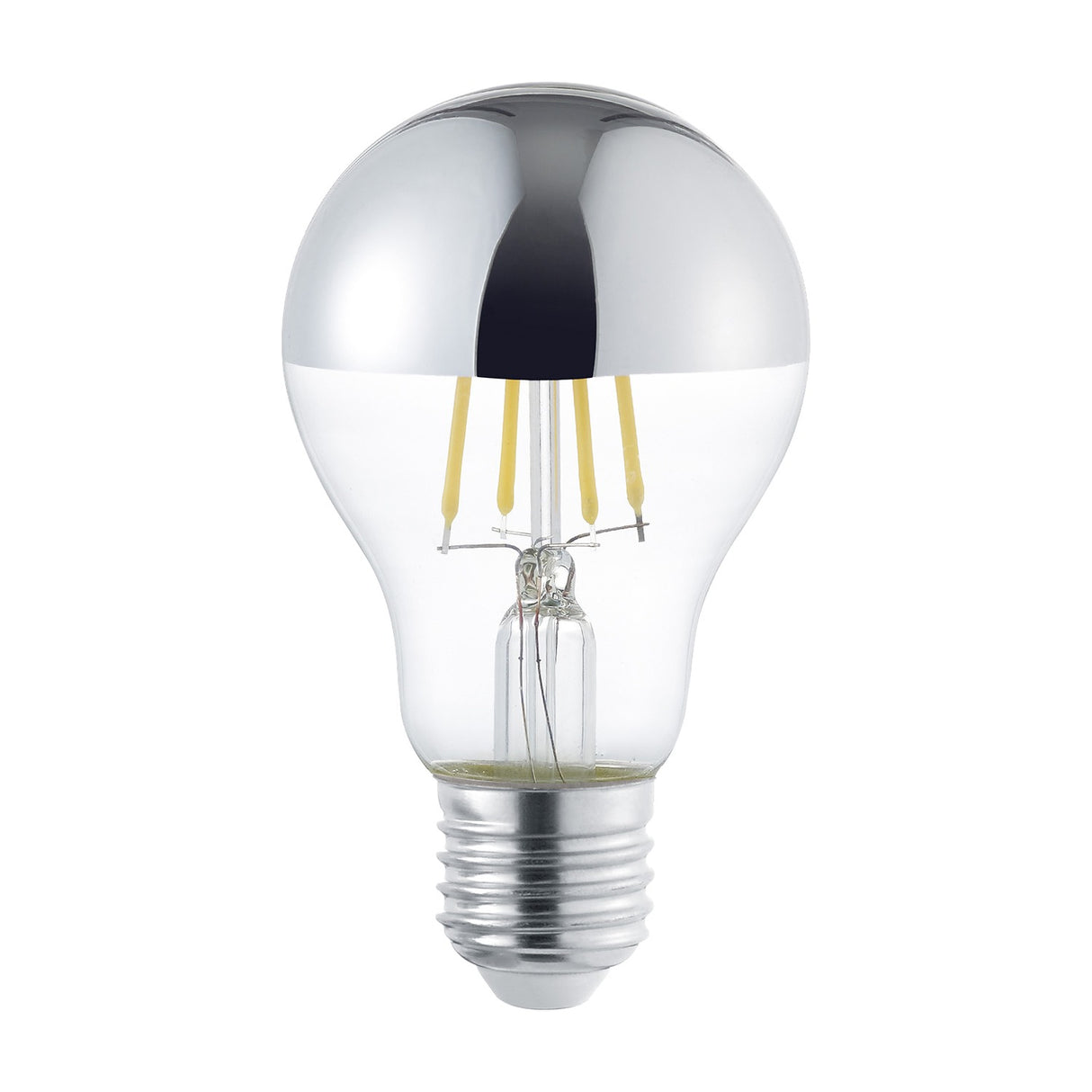 Globe 2700K E27 LED Bulb – Chrome