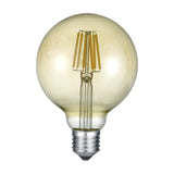 Globe 6W E27 LED Bulb – Amber
