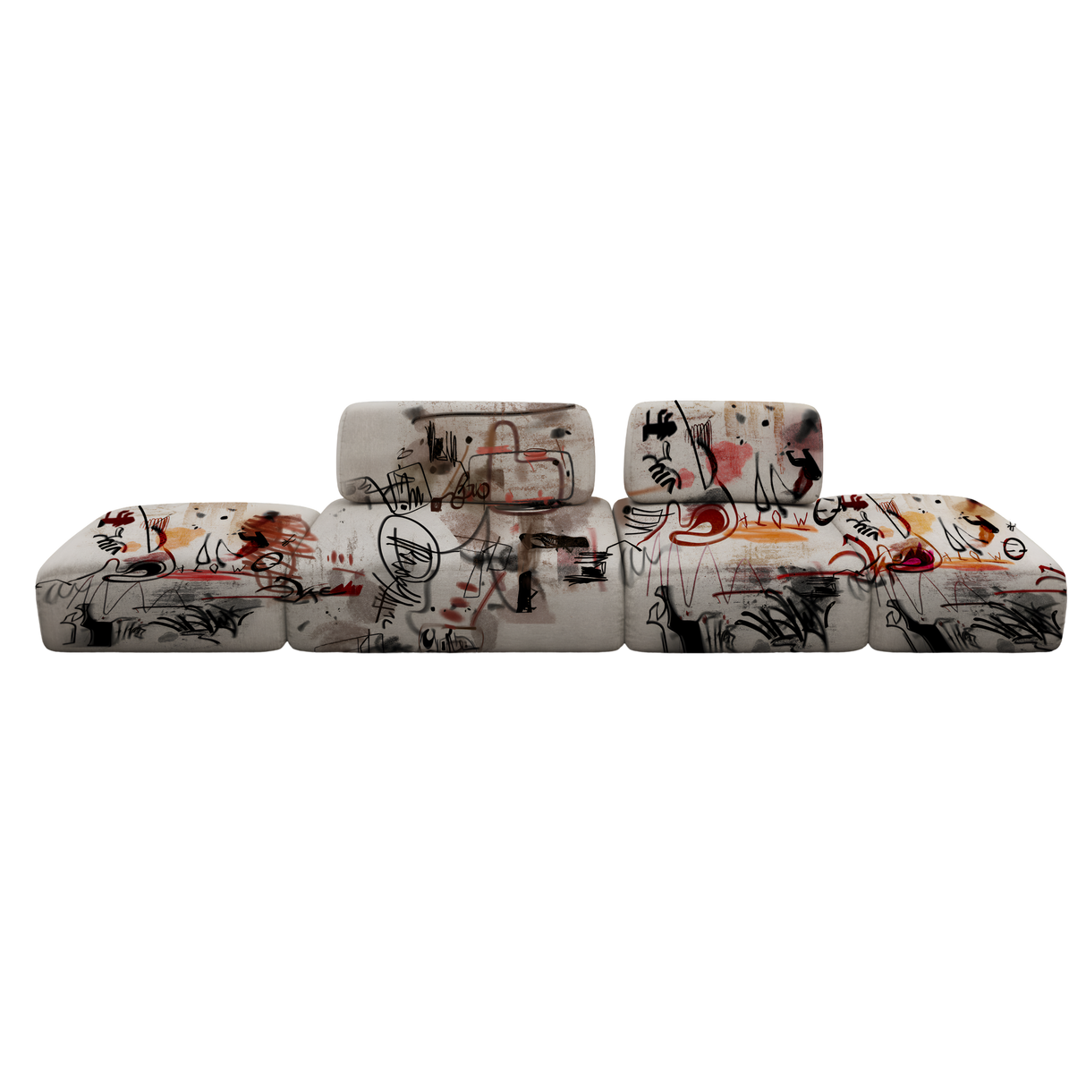 Tag Burnout 7 Seater Modular Sofa
