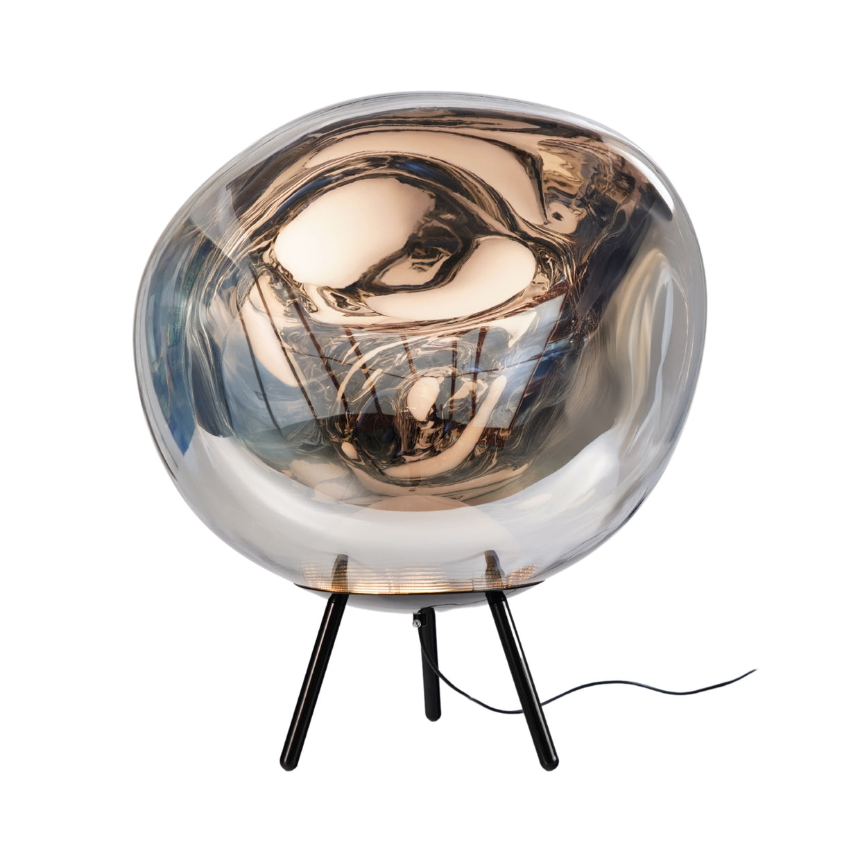 Lava Large LED Floor Light - Silver