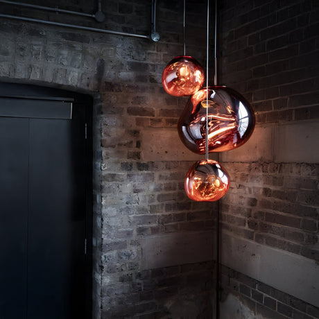 Lava Small LED Pendant Light - Copper