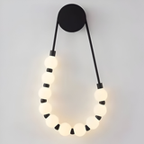 Orion 10 Light LED Alabaster Wall Light – White