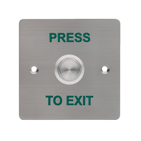 Aperta Flush Stainless Exit Button - Steel