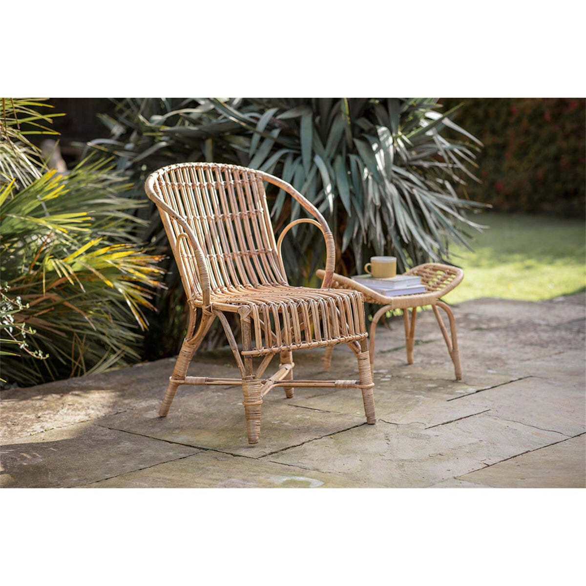 Ajaya Rattan Garden Chair - Natural