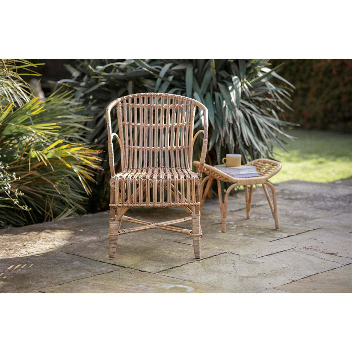 Ajaya Rattan Garden Chair - Natural