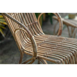 Ajaya Rattan Garden Chair - Natural