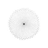 Arna Small Round Wire Wall Art - Rust