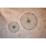 Arna Small Round Wire Wall Art - Rust