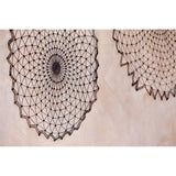 Arna Large Wire Wall Art - Rust