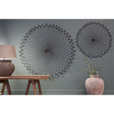 Arna Large Wire Wall Art - Rust
