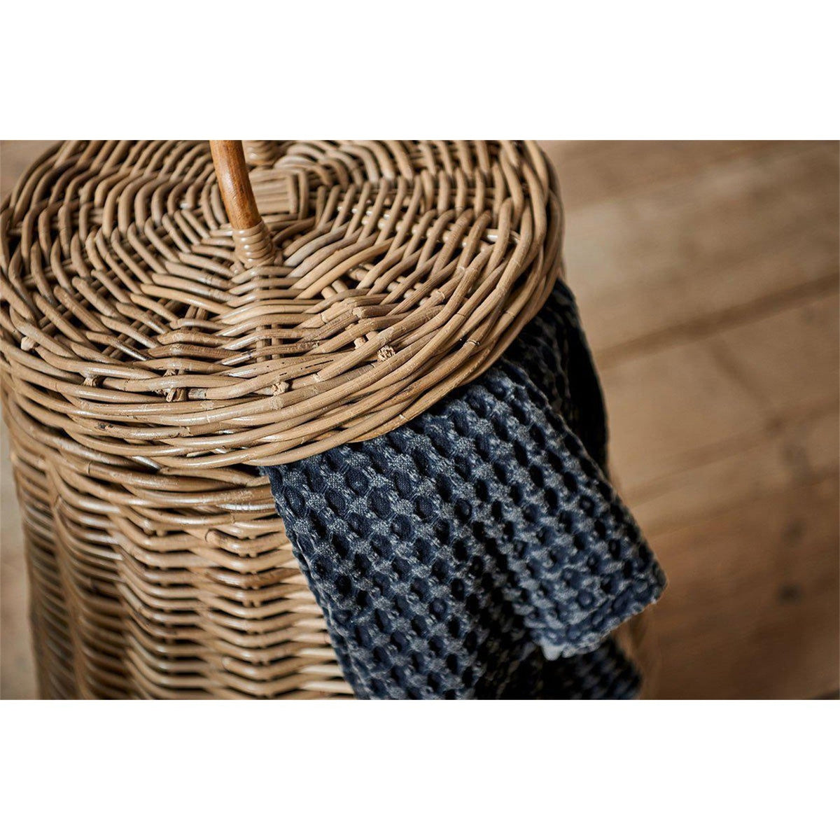 Amandi Rattan Laundry Basket - Natural