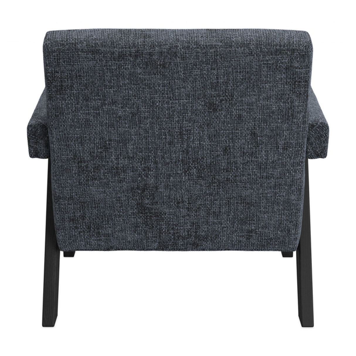 Abel Accent Chair - Coal with Black