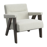 Abel Accent Chair - Milk with Chocolate