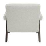 Abel Accent Chair - Milk with Chocolate