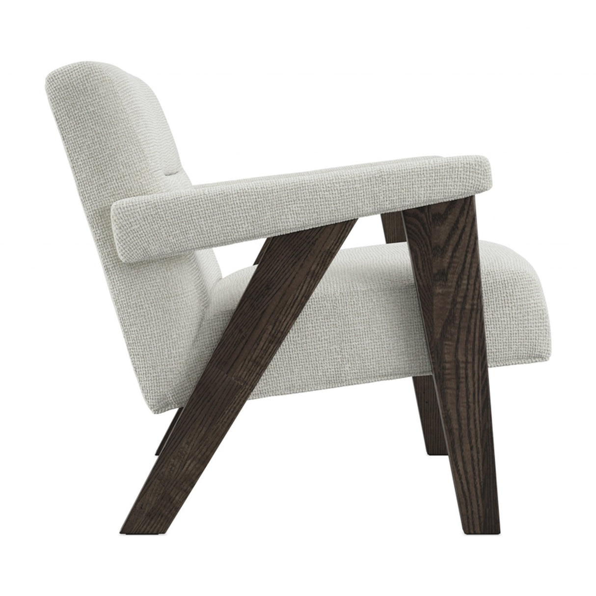 Abel Accent Chair - Milk with Chocolate