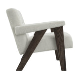 Abel Accent Chair - Milk with Chocolate