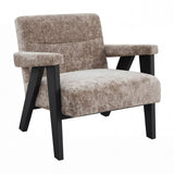 Abel Accent Chair - Tuscan with Black