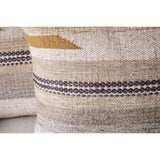 Aravali 50 x 50cm Wool Cushion Cover - Ochre