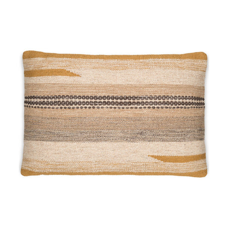 Aravali 60 x 40cm Wool Cushion Cover - Ochre
