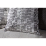 Aahna 50 x 50cm Wool Cushion Cover - Charcoal