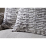 Aahna 50 x 50cm Wool Cushion Cover - Charcoal
