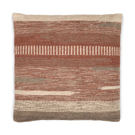 Aakash 50 x 50cm Wool Cushion Cover - Rust