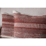 Aakash 50 x 50cm Wool Cushion Cover - Rust