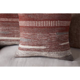 Aakash 50 x 50cm Wool Cushion Cover - Rust
