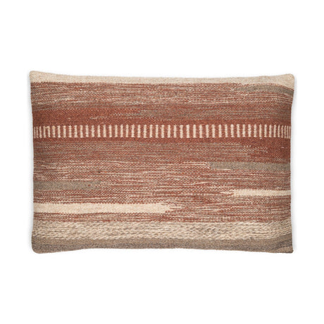 Aakash 60 x 40cm Wool Cushion Cover - Rust