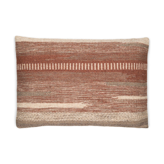 Aakash 60 x 40cm Wool Cushion Cover - Rust
