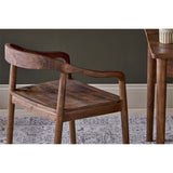 Anbu Acacia Dining Chair - Washed Walnut