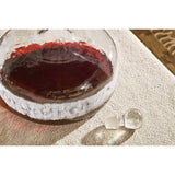 Anara Etched Recycled Glass Decanter - Clear