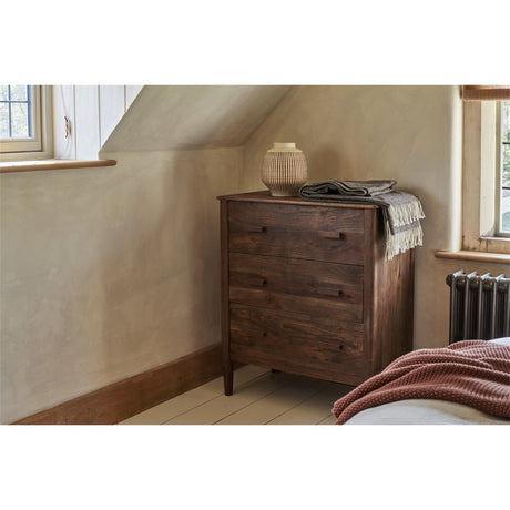 Anbu Acacia Chest of Drawers - Washed Walnut