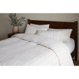 Anta Double Hemp & Cotton Duvet Cover - Sage Green