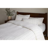 Anta King Hemp & Cotton Duvet Cover - Sage Green