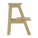 Addie Stool - Grey Wash